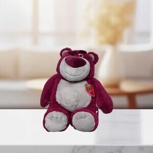 🍓 Disney Pixar Toy Story 3 Lotso Scented Plush Bear – Strawberry Sweet! 🍓